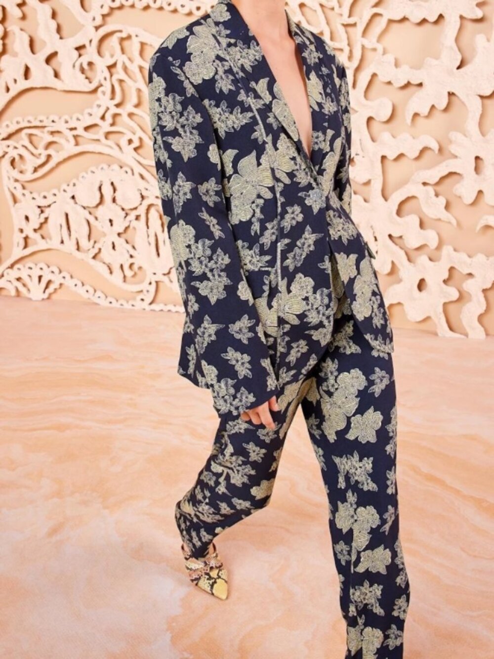 NWOT ULLA JOHNSON Amandine Blazer in Minuit M $650